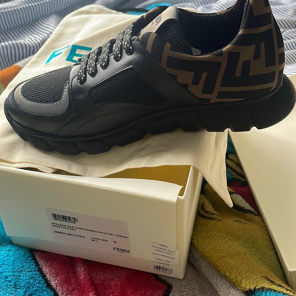 Brand new fendi kids sneakers size 36